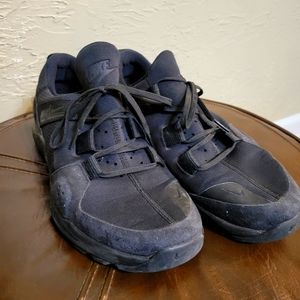Nike Tech Trainers in Triple Black